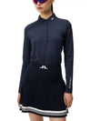 Women's Tour Tech Long Sleeve Polo GWJT08871 6855 - J.LINDEBERG - BALAAN 3