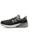 Men's 990 V6 Low Top Sneakers Black - NEW BALANCE - BALAAN 3