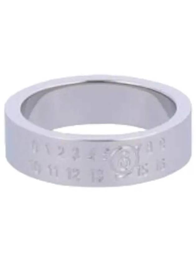 Women’s Numeric Minimal Polished Finish Ring Silver - MAISON MARGIELA - BALAAN 2