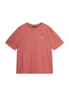 Hale Logo Patch Short Sleeve T-Shirt Dusty Cedar - J.LINDEBERG - BALAAN 2