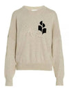 Marisans Logo Knit Top Light Grey - ISABEL MARANT - BALAAN 2