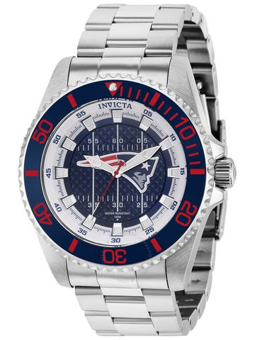 Invicta NFL New England Patriots Quartz Blue Dial Men's Watch 36921 - INVICTA - BALAAN 1