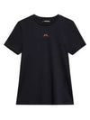 Ada Short Sleeve T-Shirt Black - J.LINDEBERG - BALAAN 2