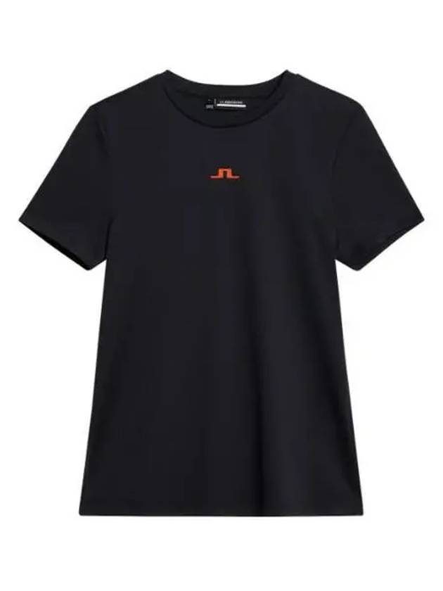 Ada Short Sleeve T-Shirt Black - J.LINDEBERG - BALAAN 2