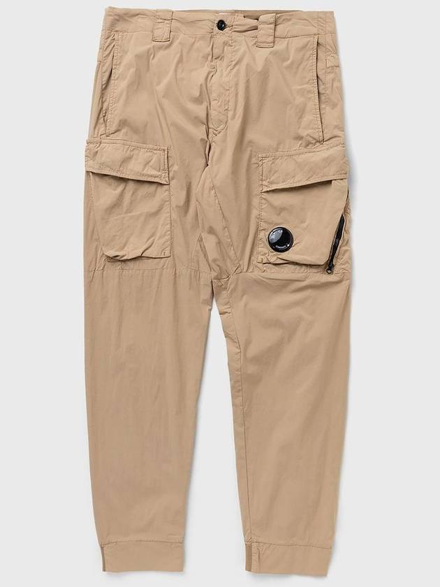 50 Fili Stretch Lens Wappen Cargo Straight Pants Beige - CP COMPANY - BALAAN 2