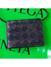 Intrecciato Strap Card Wallet Black - BOTTEGA VENETA - BALAAN 3