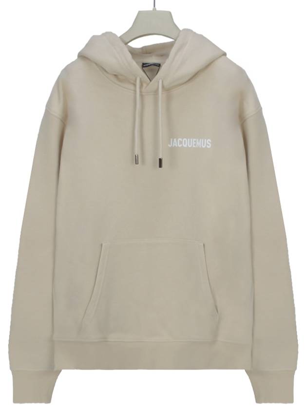 Le Logo Hoodie Beige - JACQUEMUS - BALAAN 2