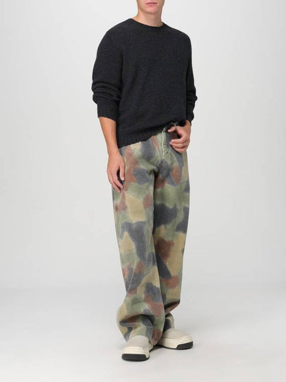 Jeans Palm Angels in denim stampa camouflage - PALM ANGELS - BALAAN 2