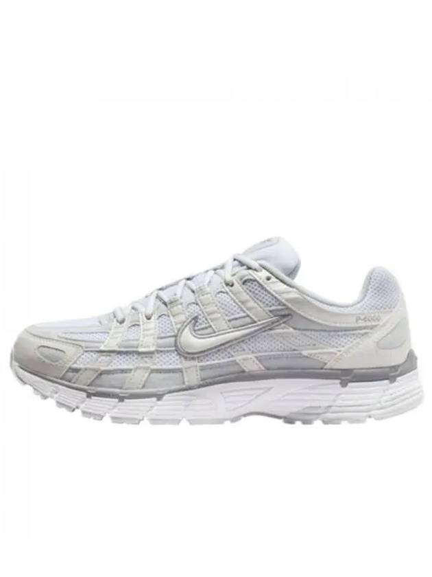 P 6000 Low Top Sneakers White Grey - NIKE - BALAAN 2