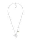 Cannage Pendants Necklace Silver - DIOR - BALAAN 1