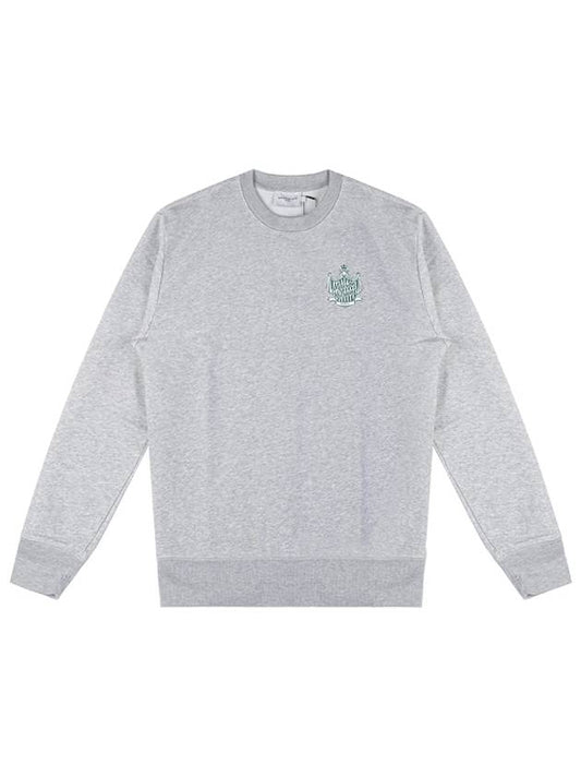 Logo Comfort Sweatshirt Grey - MAISON KITSUNE - BALAAN 2