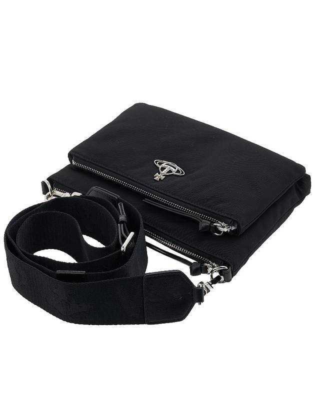 Penny ORB Logo Removable Strap Cross Bag Black - VIVIENNE WESTWOOD - BALAAN 5