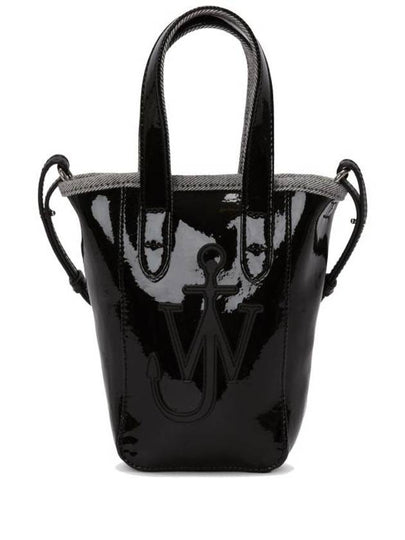 Anchor Patch Mini Belt Tote Bag Black - JW ANDERSON - BALAAN 2