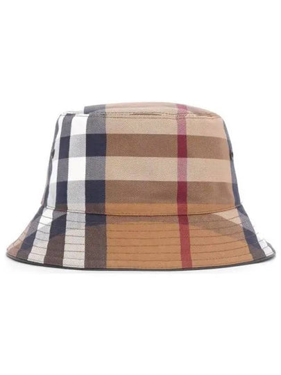 House Check Bucket Hat Brown - BURBERRY - BALAAN 2