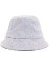 Haley Embroidered Logo Bucket Hat Violet - ISABEL MARANT - BALAAN 5