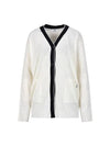 Color line combination loose fit summer cardigan MK4MD215 - P_LABEL - BALAAN 7