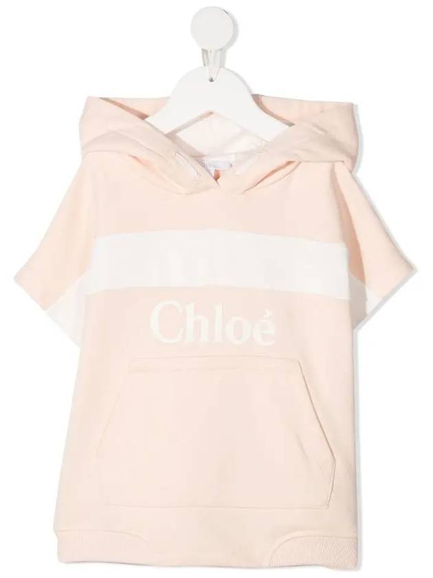 Kids Women Logo Print Hoodie Pink C15B80 45F - CHLOE - BALAAN 2