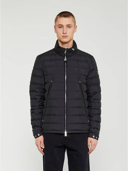 Alfit Short Down Jacket Black - MONCLER - BALAAN 2