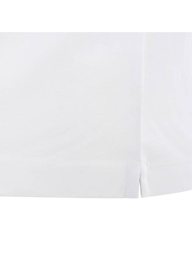 Logo Cotton Short-Sleeved T-Shirt White - BRUNELLO CUCINELLI - BALAAN 6