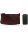 Betty Baguette Cross Bag Burgundy - A.P.C. - BALAAN 7