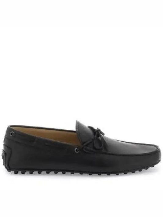 City Gommino Leather Driving Shoes Black - TOD'S - BALAAN 2