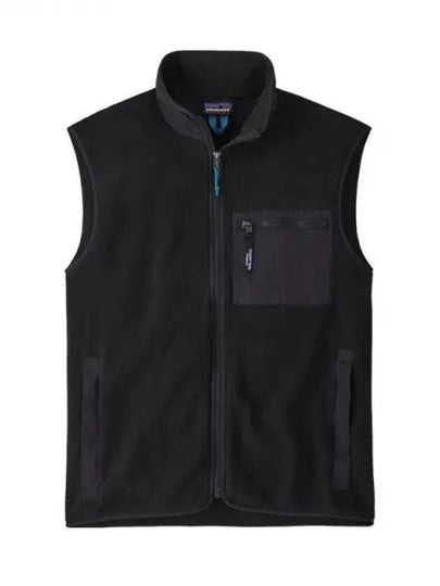 Men's Synchilla Fleece Vest Black - PATAGONIA - BALAAN 2