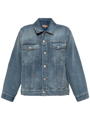 MM6 Maison Margiela Denim Jacket, Women's, Blue - MAISON MARGIELA - BALAAN 1