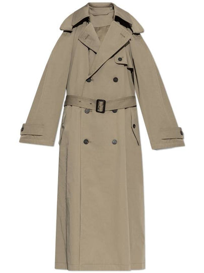 Women s Suspended Trench Long Dress Beige - BALENCIAGA - BALAAN 2