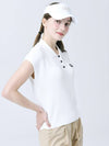 Cool Tetched Polo Collar White Stingray Fit Knit DO3242KT002 - DOYOUKNOWMC GOLF WEAR - BALAAN 3