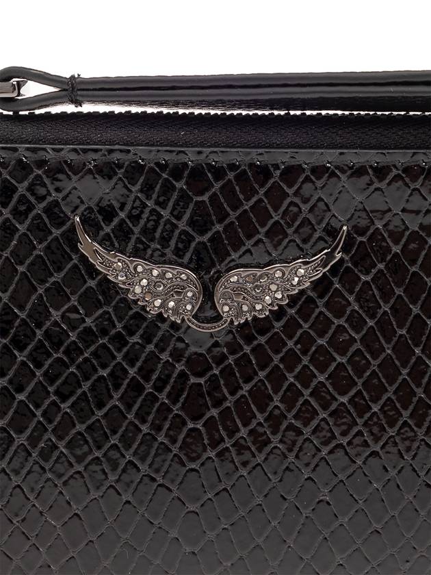 Glossy Python Effect Card Holder LWSG01197 - ZADIG & VOLTAIRE - BALAAN 6