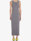 Baby Fox Sleeveless Dress Gray Women s - MAISON KITSUNE - BALAAN 7