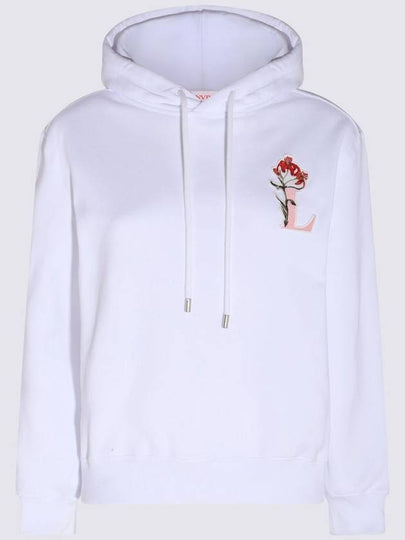 Lanvin White Cotton Rabbit Sweatshirt - LANVIN - BALAAN 2