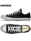 Chuck Taylor All Star Classic Low Top Sneakers Black White - CONVERSE - BALAAN 3