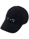 logo base ball cap black - OFF WHITE - BALAAN.