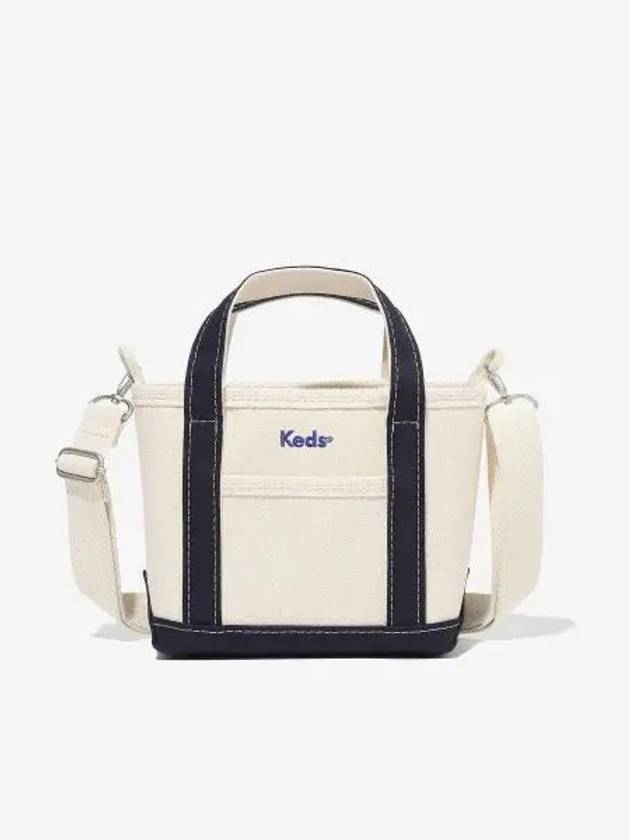 Signature Canvas Tote Bag S KD3BCF5105FCRM - KEDS - BALAAN 1