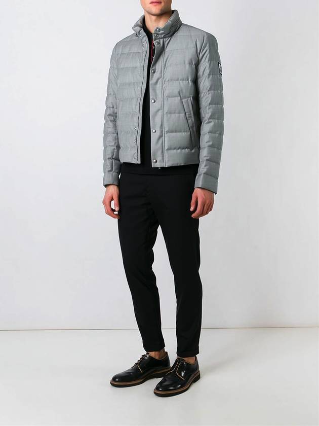 Men's Wool Down Padding Grey - MONCLER - BALAAN 3