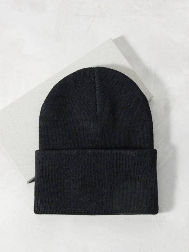 Men s Logo Patch Beanie Black I020222 - CARHARTT - BALAAN 2