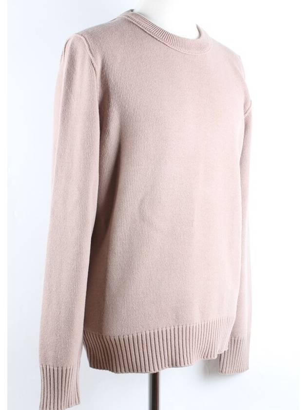 Stone Island Wappen Light Pink Knit L - STONE ISLAND - BALAAN 7