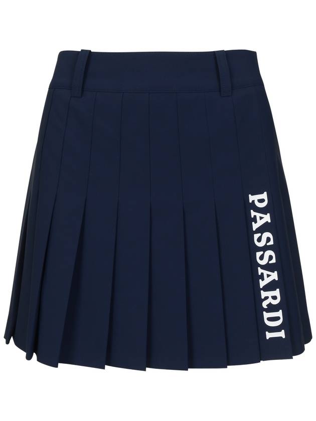 Flap pocket pleated setup skirt NA - PASSARDI - BALAAN 3