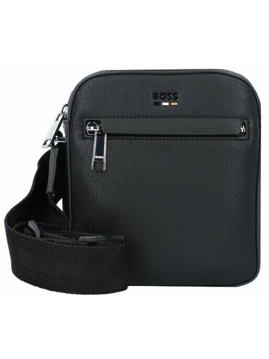 debossed logo cross bag black - HUGO BOSS - BALAAN 1