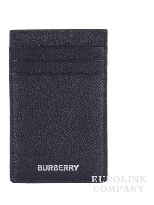 Grainy Leather Card Wallet - BURBERRY - BALAAN.