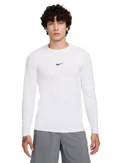 Men's Dri-FIT Slim Long Sleeve T-Shirt White - NIKE - BALAAN 2