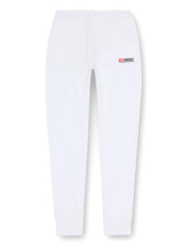 Logo Embroidery Detail Track Pants White - DIESEL - BALAAN 2