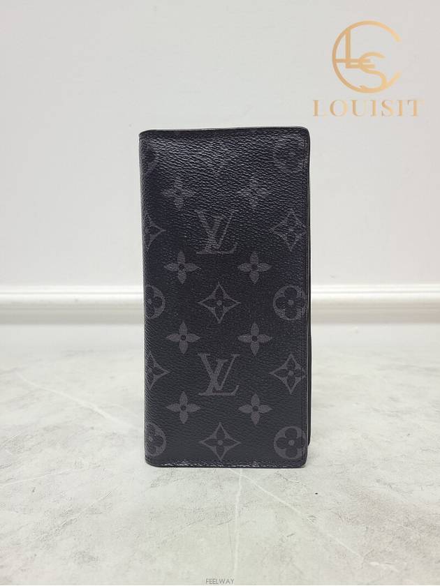 Used luxury goods Lewis It Eclipse Monogram Brazza Wallet Long - LOUIS VUITTON - BALAAN 1