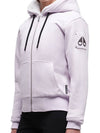 Classic Bunny 3 White Lining Zip Up Hoodie Lilac - MOOSE KNUCKLES - BALAAN 2