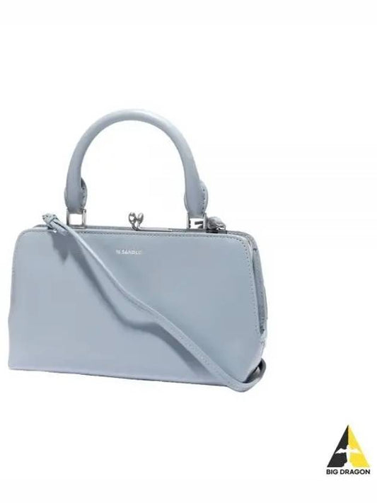 Goji Mini Calfskin Leather Tote Bag Light Blue - JIL SANDER - BALAAN 2