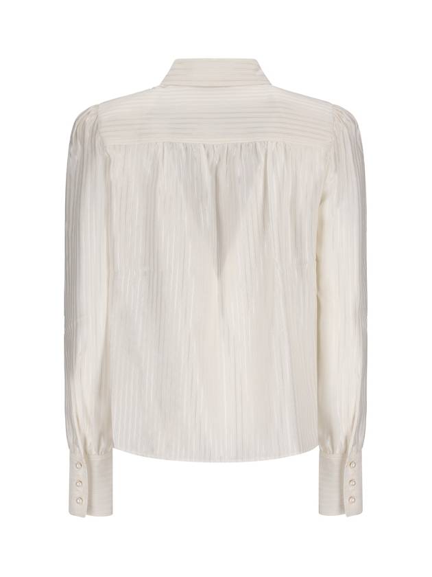 SILK JACQUARD BLOUSE WITH POCKETS - ALESSANDRA RICH - BALAAN 2