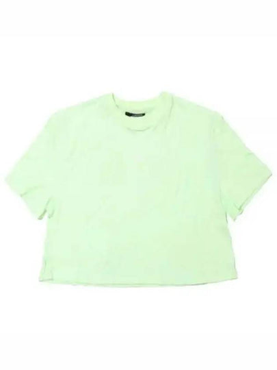 Aurelia Crop Short Sleeve T-Shirt Patina Green - J.LINDEBERG - BALAAN 2