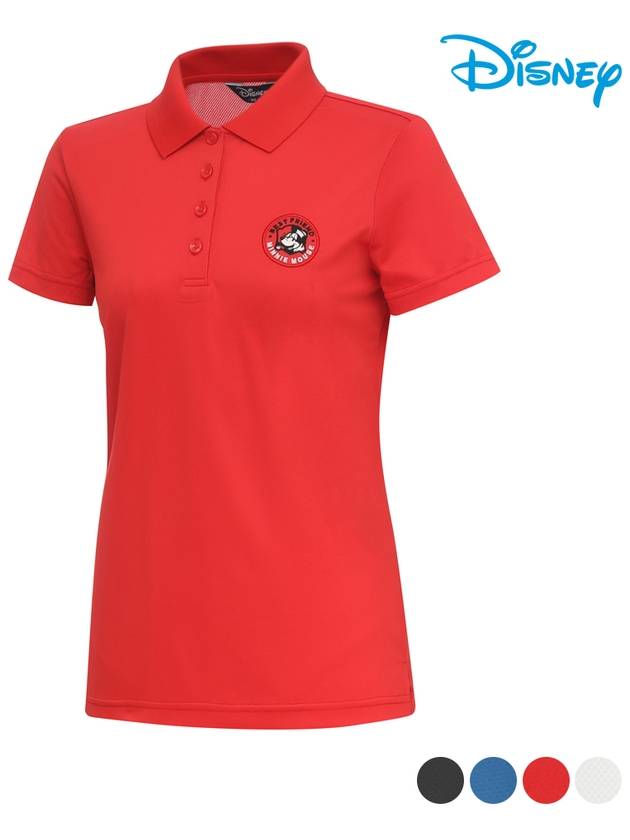 Female character short sleeve collar t-shirt DL2LTS090 - DISNEY GOLF - BALAAN 3