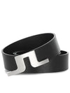 Bridger Leather Belt Black - J.LINDEBERG - BALAAN 2